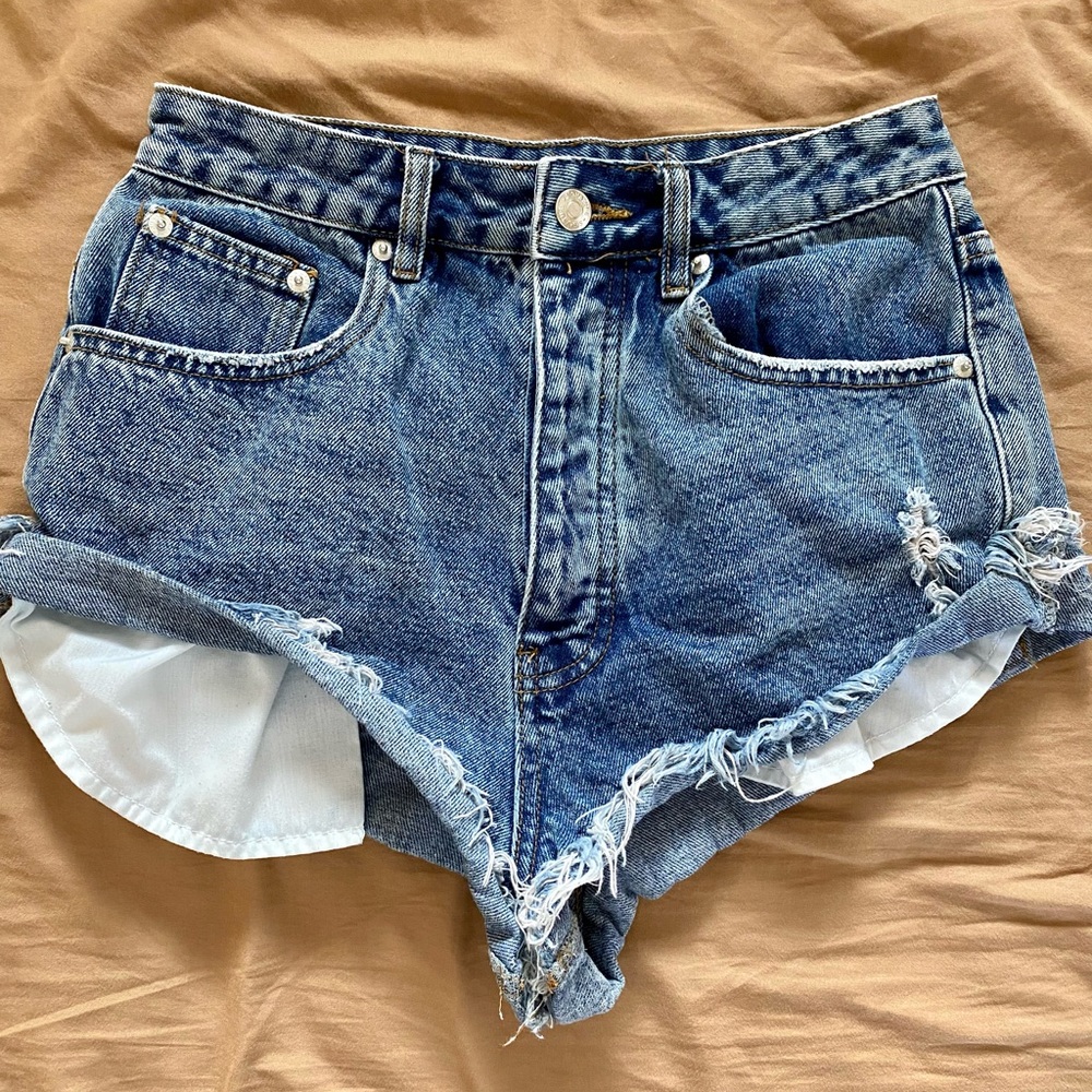 Mahina denim shorts